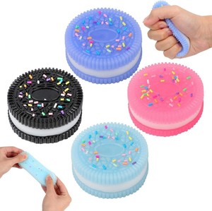 Jouet anti-stress en silicone souple JITENG, jouet sensoriel à presser, jouet anti-stress Dimple, cadeau - Product Image 4