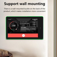 Panel de pared de automatización del hogar de 10 pulgadas con POE RS485 Pantalla táctil montada en la pared Tablet Zigbee Android Tablet PC para montaje en pared