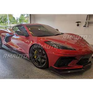 Kit carrosserie pour Chevrolet Corvette C8 : Lame de pare-chocs avant, jupes latérales, aileron de coffre arrière, diffuseur, séparateur – Accessoires automobiles - Product Image 3