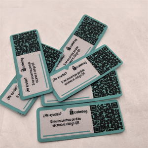 Tpu Nfc Patch <b>Clothes</b> Fold Label Sew on Labels for Clothing - Product Image 4