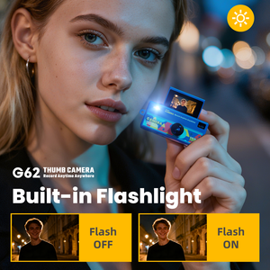 Cámara de Video Portátil de Bolsillo, Juguete para Niños, Carga Tipo-C, Compatible con Tarjeta TF, <span class=keywords><strong>Mini</strong></span> DV, Cámara Digital Tipo Flip - Product Image 2