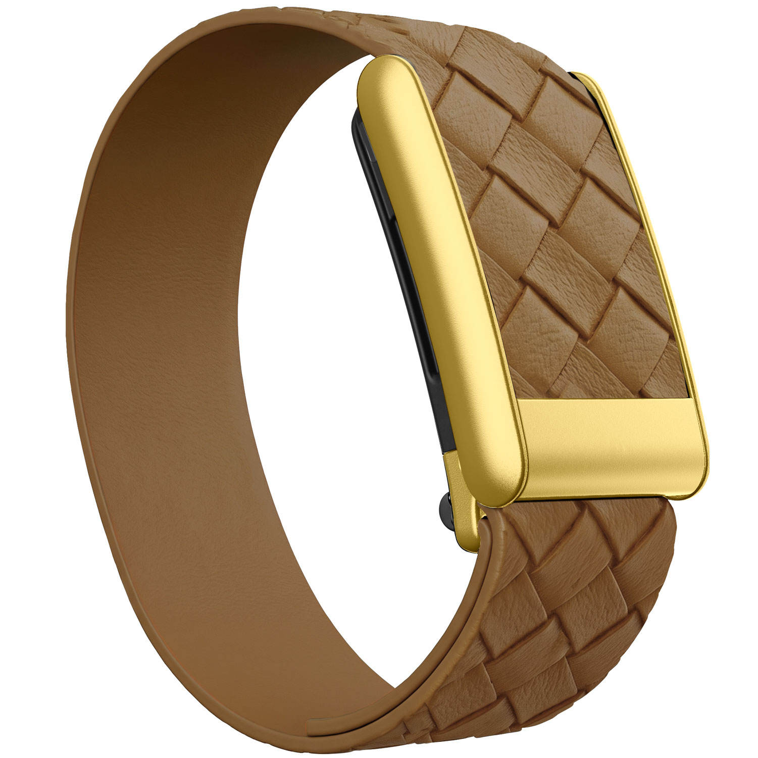 Brown with Gold Frame