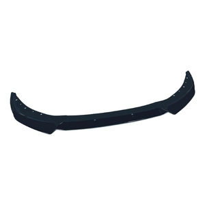 Lèvre de spoiler avant BMW Série 3 G20, noir brillant, plastique ABS, design 3 sections, pour 2019-2022 - Product Image 5
