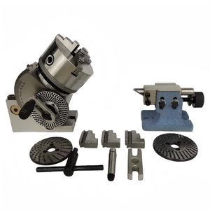 Indexação de alta precisão para fresagem/broca, ferro fundido durável, ideal para usinagem de <span class=keywords><strong>flange</strong></span>-cabeça divisória semi-universal série BS - Product Image 4