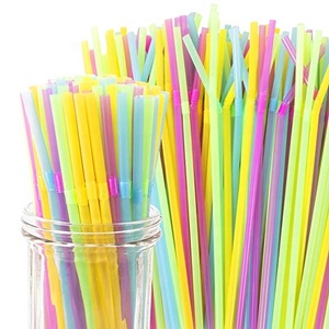 Factory Custom-Made Cool Colored Disposable <strong>Plastic</strong> <strong>Drinking</strong> <strong>Straws</strong> - Product Image 6