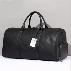 Modische Luxus-Reisetasche aus Leder, Wasserdicht – Übergroße Reise- & Geschäftstasche mit Großer Kapazität für Herren, Fitnessstudio und Sport - Product Image 2