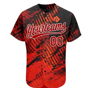 เสื้อเบสบอลทีมที่ทนทาน ให้การเคลื่อนไหวที่ยืดหยุ่นและระบายอากาศได้ดี - Product Image 2