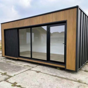 בית מכולה נייד מוכן למגורים בגודל 20 רגל, בית עץ קטן יוקרתי, תוצרת מפעל סיני, ניתן להרחבה - Product Image 3