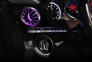 Luz ambiental LED W207 para <span class=keywords><strong>Mercedes</strong></span> Benz Clase <span class=keywords><strong>E</strong></span> W207 Coupé CGI Cabriolet A207 (09-16) Kits de ventilación con tweeter giratorio 4D - Product Image 5