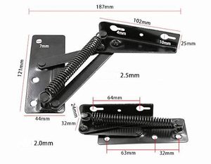 Bán Buôn Giường Gấp Nâng Bản Lề <span class=keywords><strong>Sofa</strong></span> Tự Khóa Bản Lề Thân Ottoman Nắp Bản Lề Và Mùa Xuân Đặt - Product Image 4