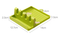 Support de cuillère en plastique, organisateur de cuisine pour fourchette, spatule, support de cuillère, support de rangement pour couverts, support de couvercle de pot