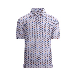 Logo personnalisé chemise de golf pour hommes évacuation de l'humidité séchage rapide impression Performance Polo chemises en coton pour hommes T-Shirt de haute qualité - Product Image 1