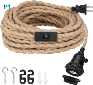 European / American Style Cheap Industrial Hanging <strong>Cage</strong> Hemp Rope Pendant <strong>Light</strong> Made in China - Product Image 5