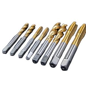 ก๊อกน้ำคาร์ไบด์พร้อมเคลือบ M35สกรู hss สำหรับ JEF cleveland - Product Image 1