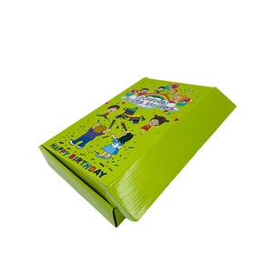 Tùy chỉnh kích thước màu nâu giấy kraft sóng vận chuyển Hộp bao bì quà tặng dây kéo Tear Strip bưu phẩm hộp các tông gửi thư hộp - Product Image 5