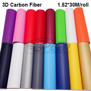 Popular Super High Clear Car Vinilo <span class=keywords><strong>Carbon</strong></span> <span class=keywords><strong>Black</strong></span> 3D película de vinilo de envoltura de fibra de carbono - Product Image 6