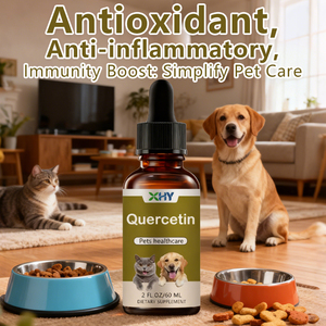 Gocce di Quercetina a Marchio Privato per Integratori per la Salute degli Animali Domestici, 60ml di Gocce Liquide Multivitaminiche - Product Image 5