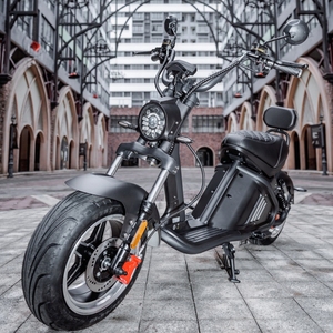 EU-Lager 3000W Citycoco Mangosteen M2 <span class=keywords><strong>Chopper</strong></span> <span class=keywords><strong>E</strong></span>-Scooter 45 km/h COC 60V 40Ah Langstrecken-Elektro-<span class=keywords><strong>Moped</strong></span> - Product Image 1