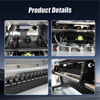 Impresora de Sublimación de Tinta MYJET 1804G de 1.8m con 4 Cabezales para I3200-A1, Nueva Máquina de Impresión de Papel de Transferencia Térmica Textil de Alta Velocidad