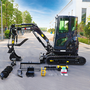 Mini-excavatrice commerciale 2,6 tonnes avec moteur certifié EPA, sur chenilles, pour usage agricole, multifonctionnelle, de haute qualité, petite pelle - Product Image 2