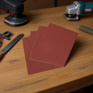 Hoja de papel de lija de corindón Ttake Ab1044, grano 320, 230x280 mm, herramientas abrasivas - Product Image 3