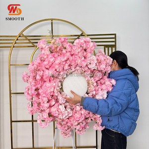 ลูกบอลดอกซากุระสีชมพูสำหรับตกแต่งงานแต่งงาน งานวันเกิด และงานอีเว้นท์ต่างๆ - Product Image 2