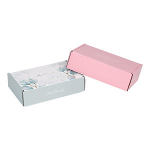 صندوق شحن قابل للطي مصنوع من الكرتون المموج المنقوش حسب الطلب، مصنوع من مواد معاد تدويرها، طباعة ملونة، طلاء مطفي، طلاء بالأشعة فوق البنفسجية - Product Image 6