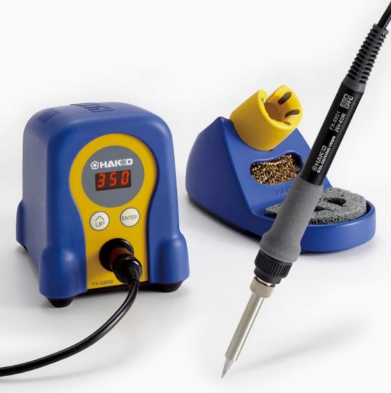 Hakko FX888DX-цифровая паяльная станция с поворотным кодером