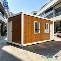 Kit de logement modulaire préfabriqué en acier, facile à assembler, pour habitation en conteneur