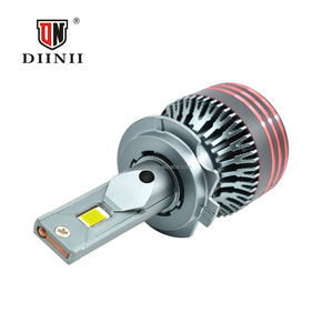 M8PRO H7 고출력 미니 <span class=keywords><strong>LED</strong></span> 헤드라이트 전구 12V 130W 13000LM 새로운 디자인 플러그 놀이 자동 조명 시스템 6500K 알루미늄 색상 - Product Image 4