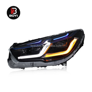 Phare LED pour BMW Série 5 GT F07 2010 2011 <span class=keywords><strong>2012</strong></span> 2013 2014 2015 2016 2017 – Améliorez votre éclairage avant avec un phare LED bicolore haute performance - Product Image 1