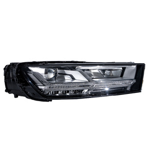 Conjunto de Faros LED para Audi Q7 2016-2019, Diseño de Bajo Perfil, Luces de Circulación Diurna, Señales de Giro - Product Image 1