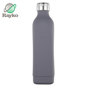 500ml carré en forme de sport fiole à vide flacons sous vide thermos à double paroi - Product Image 1