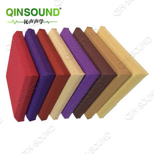 Paneles acústicos de tela aceptados por OEM de fábrica <span class=keywords><strong>Aislador</strong></span> de Sonido interior para Diseño de Interiores Tela cubierta de fibra de vidrio - Product Image 4