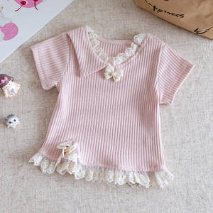 Adorabili Completi Estivi per Bambini, T-shirt e Pantaloncini, Set di 2 Pezzi, Dolce Abbigliamento per Bambine - Product Image 2