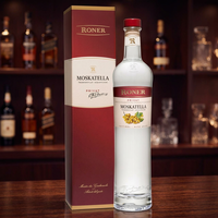 Roner Acquavite Moscato Premium 40% ABV Italie 0,50 L 6 Bouteilles par Boîte