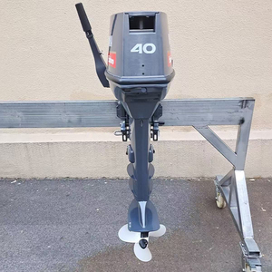 Wholesale <b>Motor</b> 2 Stroke 40HP <b>Boat</b> <b>Motor</b> E40G Manual Start Short Long Shaft for Sport Fishing <b>Boats</b> - Product Image 1