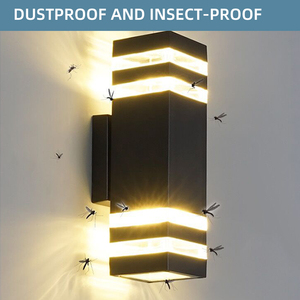 Applique murale Led étanche avec détecteur de mouvement, luminaire d'extérieur de bonne qualité, idéal pour un jardin, une rue ou une chambre à coucher - Product Image 6