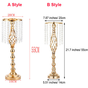 IN OFFERTA <span class=keywords><strong>Centrotavola</strong></span> per Matrimoni Decorazioni per Tavolo <span class=keywords><strong>Vaso</strong></span> Oro per <span class=keywords><strong>Centrotavola</strong></span> <span class=keywords><strong>con</strong></span> Cristalli Lampadario per Eventi Compleanni Arredamento Casa - Product Image 2