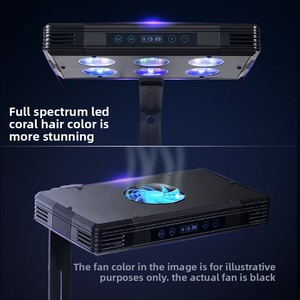 Écumeur de protéines Lumière LED Tout-en-un Mini récif <span class=keywords><strong>Aquarium</strong></span> d'eau salée de 30 gallons - Product Image 3