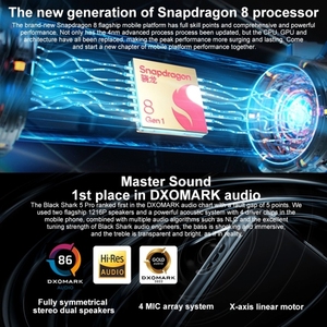 Téléphone de jeu original <span class=keywords><strong>Xiaomi</strong></span> Black Shark 5 Pro, appareil photo <span class=keywords><strong>108MP</strong></span>, NFC, <span class=keywords><strong>Xiaomi</strong></span> 5G débloqué, téléphone portable 6,67 pouces, double SIM - Product Image 3