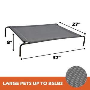 Waschbar trocknend schnell kühlend massives stahlrahmenbett hochwertiges haustierbett hundebraum - Product Image 2