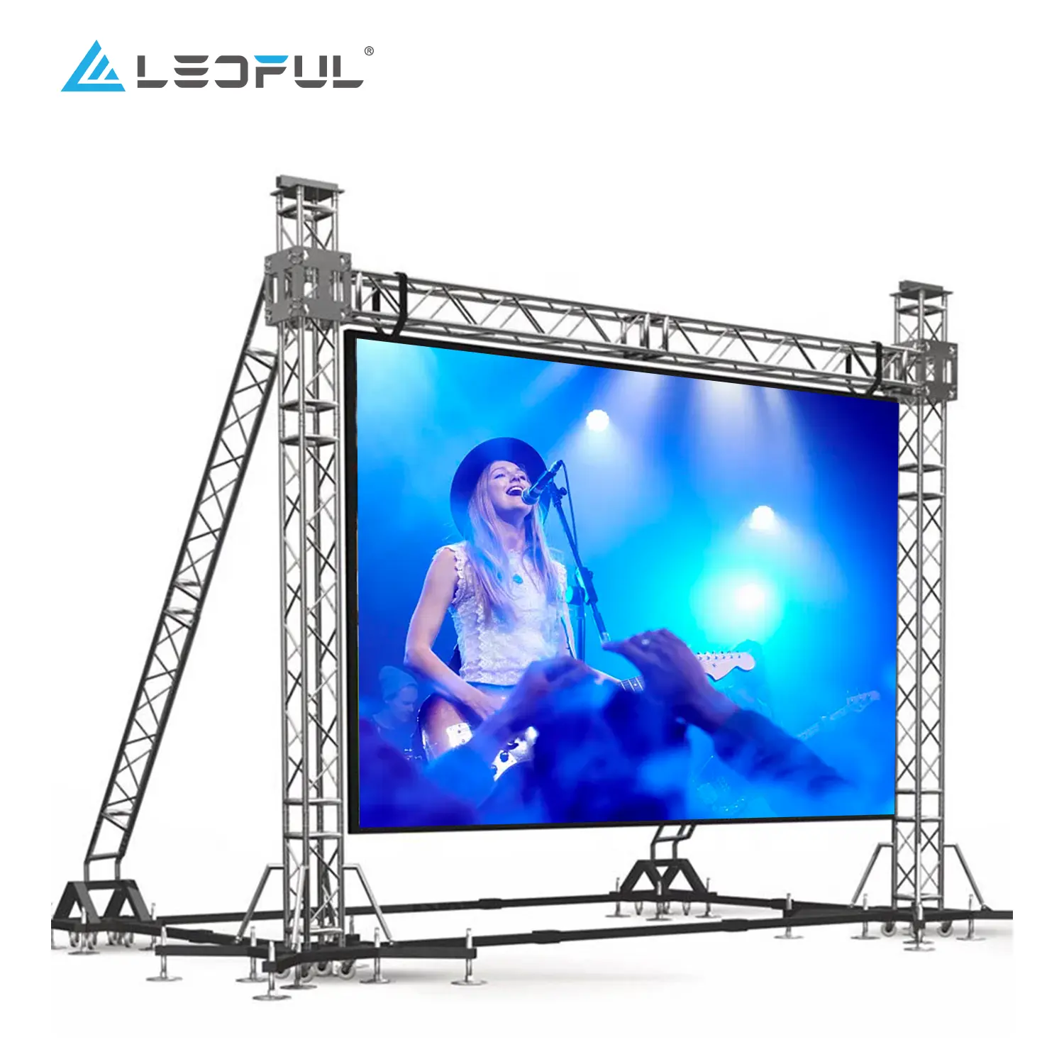 Kleiner Pixel abstand 4K 8K UHD P1.25 Indoor-Videowand verhältnis LED-Modul anzeige Vermietung LED-Videowand für Bühnen konzert