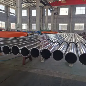 SS 201 304 304L 309S 316 316L Polished Tube Round Seamless Welded Pipe For Chemical Device