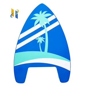 2024 Hot Bán hàng tùy chỉnh mô hình logo 2024 bọt EVA Float Board màu vàng và màu xanh Bơi Kickboard cho Kid người lớn