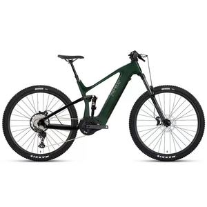 Bicicleta Eléctrica <span class=keywords><strong>de</strong></span> <span class=keywords><strong>Montaña</strong></span> <span class=keywords><strong>de</strong></span> 12 Velocidades, 500W, Motor Central, Todoterreno, Alta Potencia, 48V, 15AH, 720Wh, Cuadro <span class=keywords><strong>de</strong></span> Fibra <span class=keywords><strong>de</strong></span> Carbono con Batería <span class=keywords><strong>de</strong></span> Litio Integrada - Product Image 1