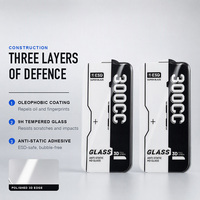 Protection d'écran en verre trempé 3D incurvé haute sensibilité sans bulles, directement de l'usine, pour iPhone 16 Pro Max, 18, 17, 15 Pro – Accessoires de téléphone anti-rayures