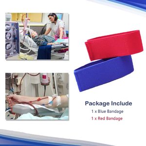 Correa Médica para Hemodiálisis, Autoadhesiva, con Hebilla Mágica, Ancha y Flexible, para Control del Flujo Sanguíneo, Regalo Promocional - Product Image 3