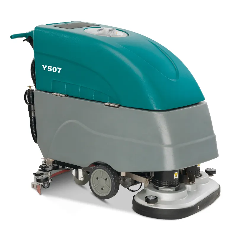 Máy Làm Sạch Sàn Tự Động Hoàn Toàn Pin Đẩy Tay Thiết Bị Làm Sạch Công Nghiệp High Power Auto Scrubber