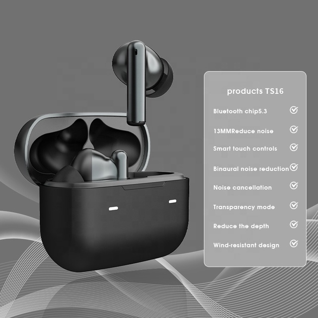 Multi-Function TS16 TWS ANC Earbuds In-ear Gaming Headphones AI Translation Noise Cancellation TWS Headphones AI Earbuds